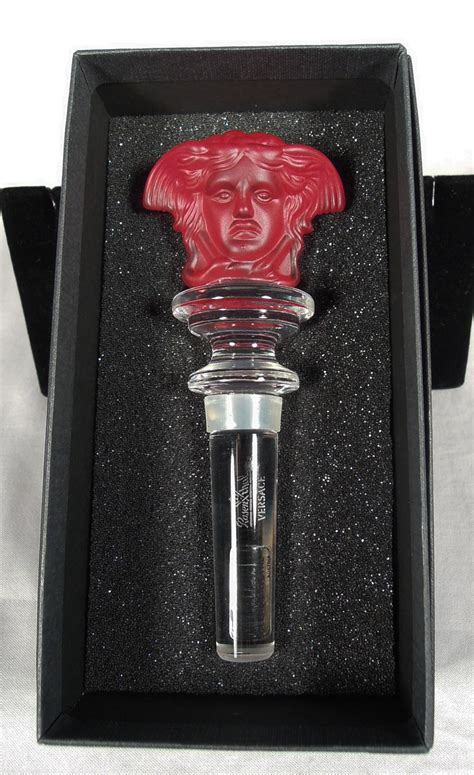 versace rosenthal wine stopper